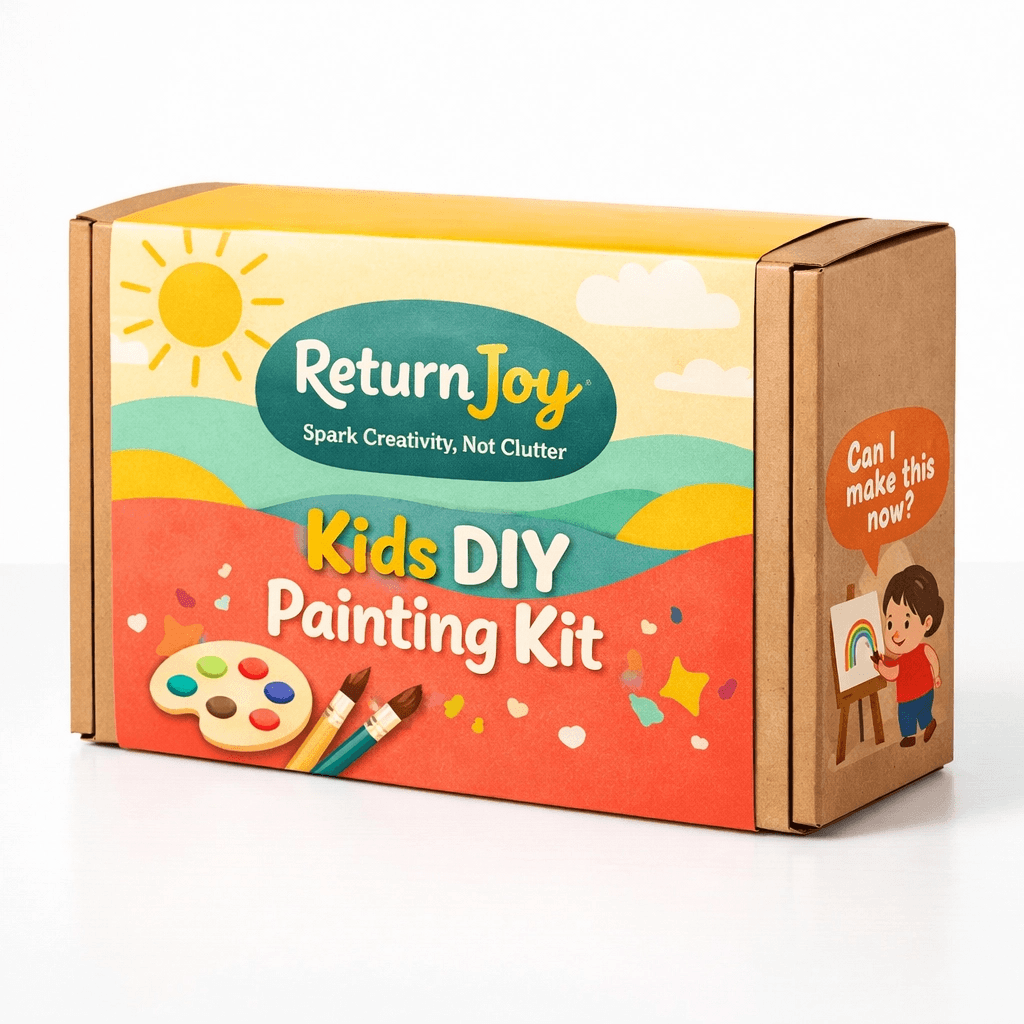 ReturnJoy branded gift box β Kids DIY Painting Kit